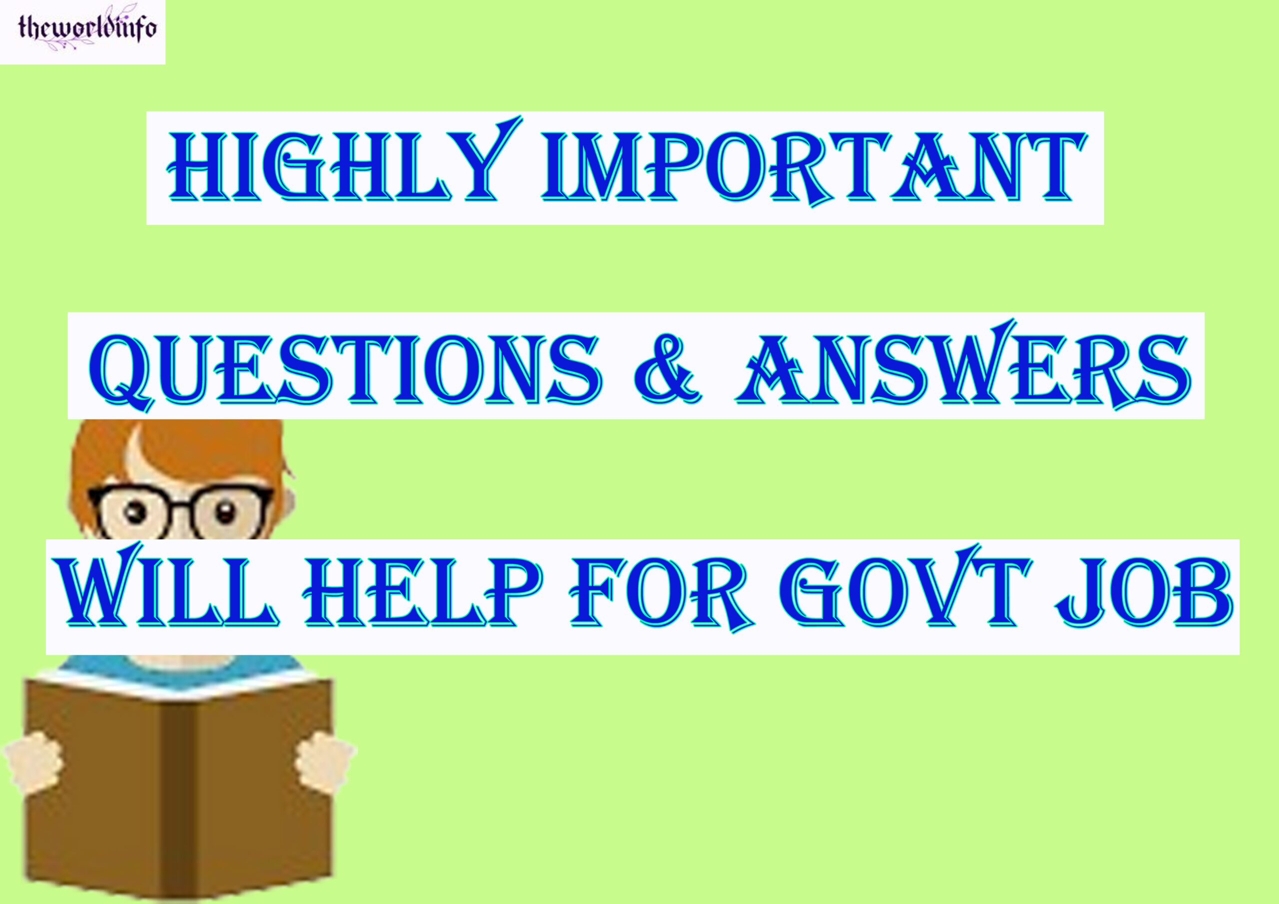 Help for Govt. job Preparation