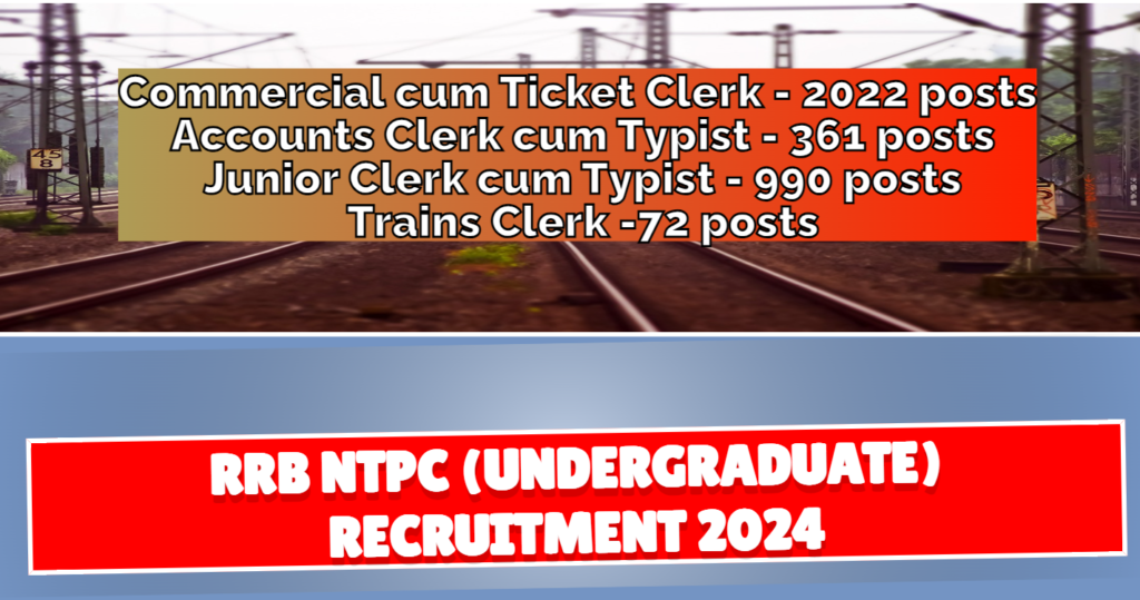 RRB NTPC (Undergraduate) Recruitment