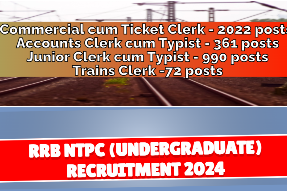 RRB NTPC (Undergraduate) Recruitment